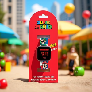 Reloj SUPER MARIO Rojo, Azul y Amarillo GSM4236 - Product Image 3