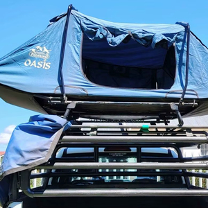 Carpa de Techo Rígida Moderna para las Cuatro Estaciones, con Toldo Trasero, Totalmente Automática, para Viajes al Aire Libre, Camping, en Tela Oxford, Precio de Fábrica - Product Image 1