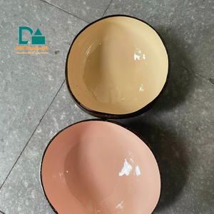 Tazón de Cáscara de Coco Pintado a Mano y Pulido con Diseño Personalizado, Muestra Gratuita, Uso en Fiestas, Ecológico, Venta al por Mayor en la UE - Product Image 2
