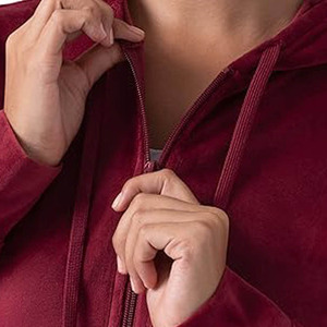 Acheter Survêtement d'Hiver pour Femmes de Qualité Supérieure Motif Solide Deux Pièces Design avec Manches Longues Style Décontracté Ensemble 2026 - Product Image 3