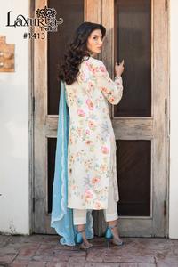 ชุดผ้าจอร์เจียสำหรับงานปักผ้าสไตล์อินเดียและปากีสถานขนาดใหญ่ดีไซน์ล่าสุด - Product Image 3