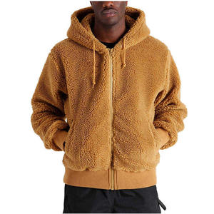 Latest Arrival Customized Made <b>Sherpa</b> Fleece Hoodies Breathable Quick Dry <b>Men</b> 100% Original <b>Sherpa</b> Fleece <b>Hoodie</b> - Product Image 4