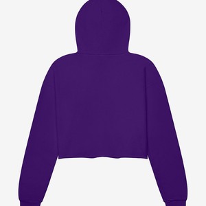 เสื้อฮู้ดครอปคอตตอน100% 480-500 GSM วินเทจสำหรับผู้หญิงดีไซน์ออกแบบได้ตามที่ต้องการ - Product Image 6
