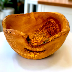 Moderno Tazón de Madera Hecho a Mano para Frutos Secos y Dátiles, Forma Redonda, Diseño Personalizado para Uso Diario y Fiestas - Product Image 6