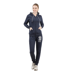 Vente en gros et à bas prix Survêtement pour femmes Design personnalisé Survêtement pour femmes de couleur unie avec fermeture à glissière en provenance du Bangladesh - Product Image 4