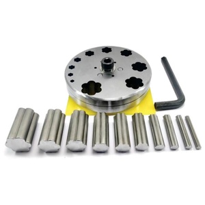 Cortador de Disco para Flores de 5 MM a 31 MM, Juego de 10 con Palanca, Herramientas de Joyería - Product Image 1