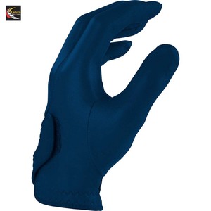 Custom Eco-Friendly 0.5-0.9 mm Cabretta Leather Golf <b>Gloves</b> Hexagonal Pattern PU Leather with Anti-Slip for Sports - Product Image 3