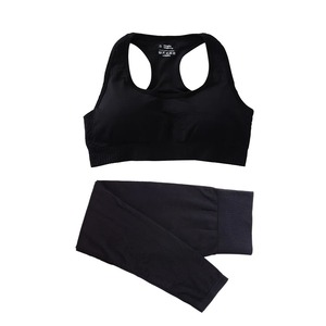 Sleeveless Workout Tops Fitness <b>Women's</b> Yoga Suit High Waist <b>Tight</b> Sportswear Gym Long Sleeve Crop Leggings Sports Suit - Product Image 4