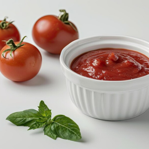 Pasta de tomate con certificación halal, rico sabor, 36 brix, para la elaboración de condimentos - Product Image 1