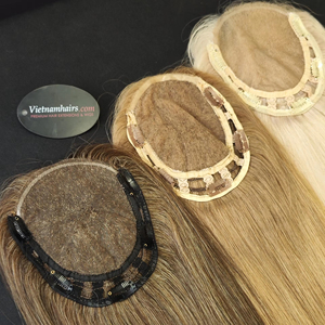 วิกต่อผมมนุษย์ yaki 100% 2025แท้ผิวตรง - Product Image 1