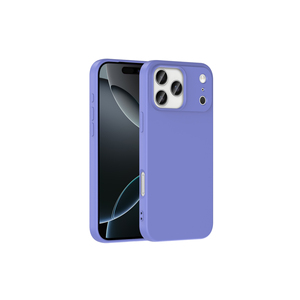 Funda Protectora de Silicona Premium Mara Lansman Edition Lila Purple para iPhone 17 Pro, Material de Silicona Suave y PC, Estilo Moderno - Product Image 1