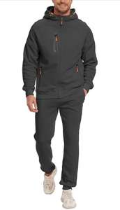 Survêtements pour hommes de haute qualité, respectueux de l'environnement, respirants et à séchage rapide, de grande taille pour l'hiver. - Product Image 4