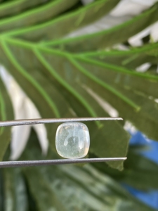 Cabujones con forma de Cojín cuadrado de Aguamarina de Color superior Natural, piedra preciosa suelta de buen brillo para hacer joyas de 2,33 quilates - Product Image 3