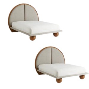 Camas de madera de diseño moderno de lujo supercómodas para muebles de dormitorio y hotel directo de fábrica - Product Image 2
