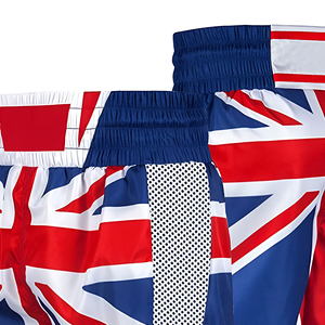 Shorts de combat MMA extensibles de haute qualité, unisexe, pour joueurs professionnels, avec logo personnalisé, impression drapeau, production durable OEM, livraison rapide - Product Image 6