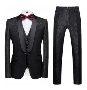 Latest all colors Men's suit 2024 Groomsmen Tuxedos Best Man Suits 3 Pieces Wedding Party Suits