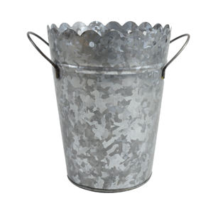 Florero moderno Diseño de acabado pintado a la moda Decoración interior Decoración de suelo Diseño de oficina y sala de estar Florero de metal - Product Image 4