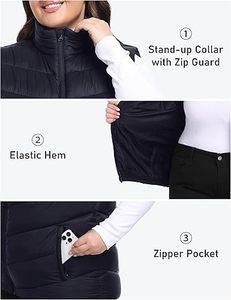 Venta Directa de Fábrica, Chaleco Acolchado Personalizado Transpirable de Alta Calidad para Hombre, Ropa de Abrigo Informal de Invierno, 100% Poliéster - Product Image 2