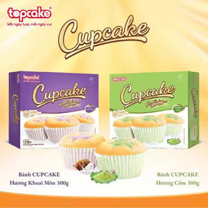 100% Vietnamese Origin Premium Pandan & Milk Butter Flavor Cupcakes HORECA Export Bulk Wholesale Snack - Product Image 6