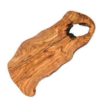 Tabla de cortar de madera de oliva, tamaño Extra grande, para cocina, Hotel, restaurante