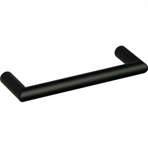 HEWI 562.13B128 Polyamide 90 Deep Black Matt 128 mm 13 mm Furniture Handle Shelf Grip Liners - Product Image 3