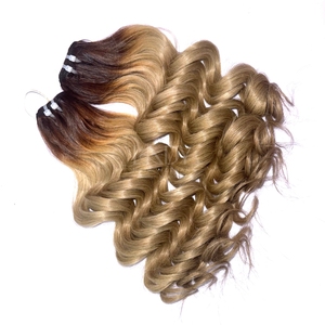 Pelo fino de bebé de alta calidad, paquetes de colores personalizados ondulados para hacer pelucas de pelo vietnamita real 2025 - Product Image 4