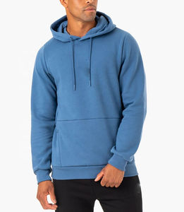 Sweat-shirt à capuche solide à la mode pour hommes et femmes, coupe ample, brodé, sérigraphié, tissu polaire thermique d'hiver - Product Image 4