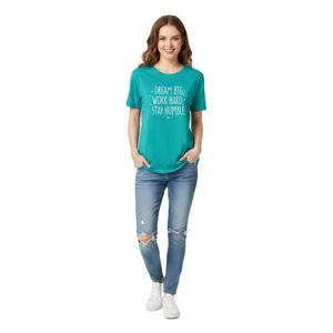 T-shirts pour femmes en coton doux, hauts décontractés à manches courtes, coupe confortable, style décontracté, idéal pour le choix de tenue quotidienne - Product Image 5