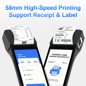 Terminal de point de vente Android avec paiement sans contact NFC Tap-to-Pay, 4G, WiFi, Bluetooth pour boutique éphémère Z500 - Product Image 4