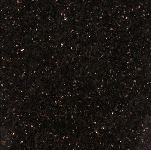 Hochwertige indische schwarze Galaxie Granit polierte Fliesen 10 mm dicke Größe 305x305mm Innen boden Wand verkleidung Langlebig