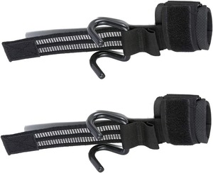 ตะขอยกน้ำหนักสำหรับออกกำลังกายยิมสายรัดข้อมือยกน้ำหนักตาย - Product Image 3