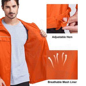 Nueva Chaqueta Cortavientos Impermeable de Alta Calidad para Hombre, Ecológica, para Invierno, con Color y Logotipo Personalizados - Product Image 6