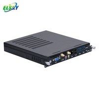 Mini PC ELSKY Core I9 I7 I5 I3 OPS-12H con CPU Alder Lake de 12.ª Generación, Interfaz HD_MI VGA/DP, NGFF1/M.2 Compatible con PCIE/NVME