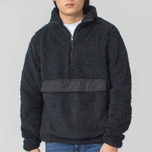 Veste polaire Sherpa Full-Zip avec doublure en peluche-Vêtements d'extérieur élégants et chauds-Parfait pour un usage quotidien et des aventures en plein air - Product Image 2