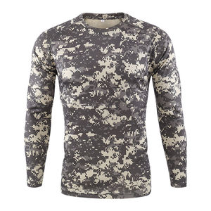 Marque privée Prix de gros T-shirt de chasse pour hommes Vente à chaud Meilleur prix T-shirt de vêtements de chasse - Product Image 1