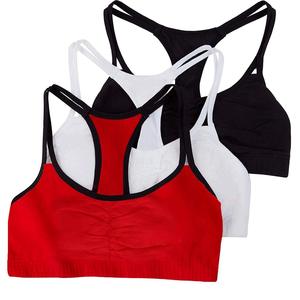 Bralette Deportivo Reversible para Mujer, Ligero, Cómodo, de Poliéster/Nailon, sin Tirantes, con Logotipo Personalizado, Transpirable, de Secado Rápido - Product Image 4