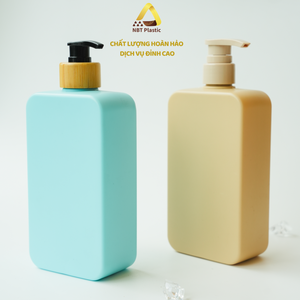 Juego de botellas de plástico con estilo de alta calidad de la fábrica de Vietnam para champú y limpiador facial 300ml 600ml Bomba de espuma Sellado Opción OEM - Product Image 4