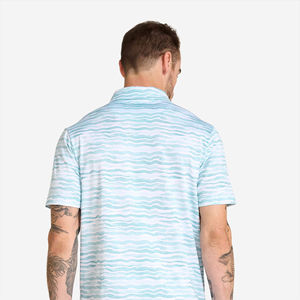 Polo de golf pour hommes avec logo brodé-de haute qualité et élégant-parfait pour l'image de marque et les promotions polos - Product Image 2