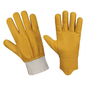 Gants de sécurité en cuir de vachette pour conducteurs et travailleurs de la construction industrielle Gants de travail de construction industrielle pour conducteurs - Product Image 3