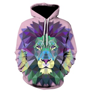 Vêtements de sport imprimés en 3D du Roi Lion pour hommes Sweat-shirt pour hommes Street Style New Loose and Versatile Long Sleeve Comfortable hoodies - Product Image 2