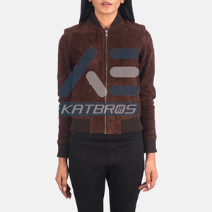 Veste en cuir véritable élégante pour femmes, matière douce de qualité supérieure, coupe confortable, style classique, élégant et moderne, vêtement d'extérieur - Product Image 6