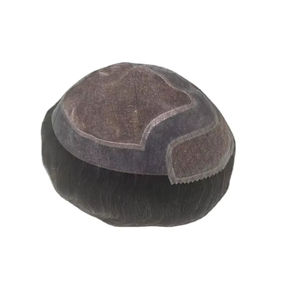 Perruque en cheveux naturels 100% humains, mono front lace, toupet, patchs, prothèse capillaire, Taz Hair BD, haute qualité - Product Image 2