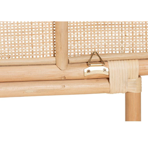 หัวเตียงหวายทรงรีปรับแต่งได้สำหรับห้องนอนหัวเตียงทรงอ้อยดีไซน์แบบ Boho สำหรับบ้านและโรงแรมขายส่งเฟอร์นิเจอร์จากเวียดนาม - Product Image 4