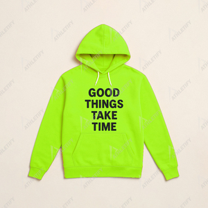 Sweat à capuche d'hiver en coton mélangé pour hommes, imprimé personnalisé, avec poche, écologique et respirant, doux et confortable pour un usage quotidien - Product Image 2