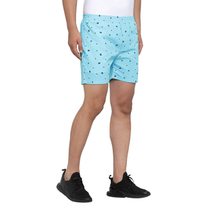 กางเกงขาสั้นลำลองผู้ชาย ดีไซน์พิมพ์ลายทันสมัย ระบายอากาศได้ดี ผลิตจากผ้าถัก เป็นมิตรต่อสิ่งแวดล้อม ตกแต่งด้วยซิป คุณภาพสูง สำหรับส่งออก - Product Image 3