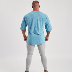 Camiseta de Hombre al por Mayor, Estilo Vintage con Lavado Ácido, Corte Regular, Colores Personalizados, 100% Algodón, Secado Rápido, Tejido Grueso - Product Image 4