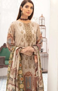 Personnalisable 3 pièces Punjabi Patiyaia Lawn Dress brodé cou prêt à porter Salwar Kameez Suit pour les tailles pakistanaises indiennes - Product Image 2