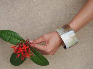 Buffalo Horn Natural Bangles <b>Bracelet</b> Crafting Buffalo Horn Hand Jewelry - Product Image 5