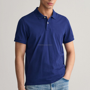 Camisetas Polo personalizadas Unisex Liso 100% Algodón Venta al por mayor Camisetas Polo de manga corta para hombres - Product Image 4