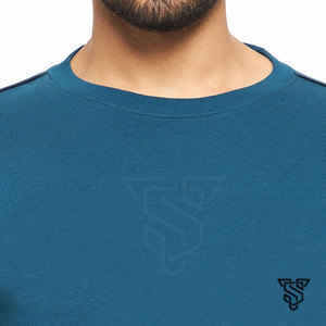 Ensembles de survêtements personnalisés pour hommes grandes tailles, respirants, 100 % coton, légers, unis, sportifs, pour l'hiver - Product Image 6